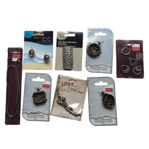 ❤️Metal pendant beads bundle, jewellery making metal beads